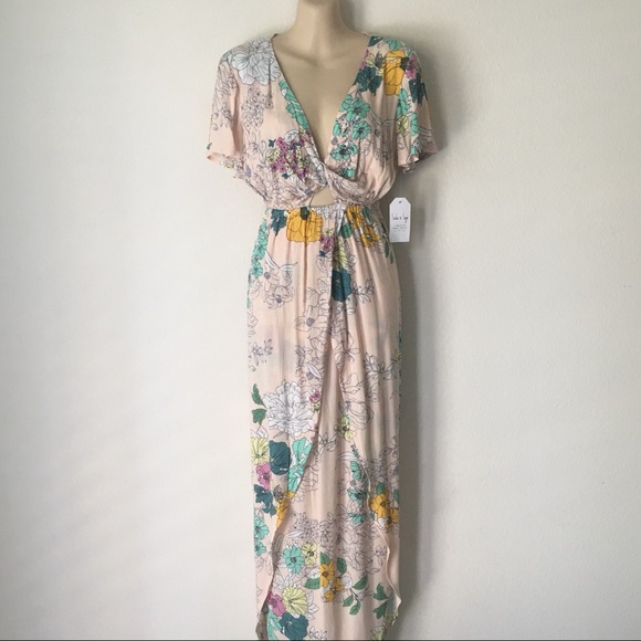 Sadie & Sage Dresses & Skirts - Sadie and Sage Boho Floral Tulip Maxi Dress